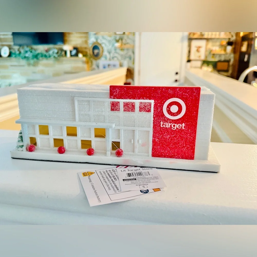 Target Bullseye Viral 2023 Christmas Village- Target Store - BNWT